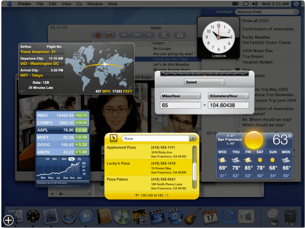 A look at Dashboard, as catalogued by Stephen Hackett